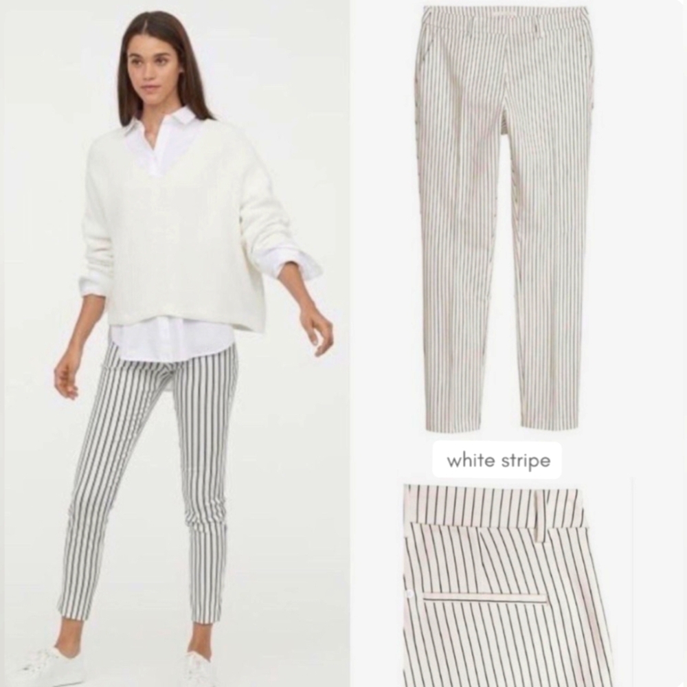 NWOT H&M striped stretchy pants